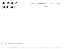 Tablet Screenshot of berbersocial.com